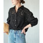 ショッピング花柄 ブラウス シャツ 「追加」シアージャガードシャツ レディース