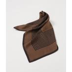 スカーフ バンダナ LE SCARF/レスカーフ STRIPED SCARF 80cm レディース