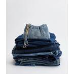 ショルダーバッグ バッグ Ciara シアラ デニムルーシュドクロスボディーバッグ レディース