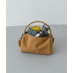 ハンドバッグ ラウンドスクエアソフトバッグ