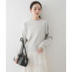 トレーナー スウェット ラメ裏毛スウェット レディース