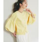 カーディガン 「名品」お袖ぽわんパールニットカーディガン レディース