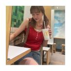 タンクトップ ノースリーブ レイヤードタンクトップ レディース