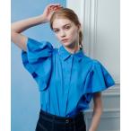 ブラウス シャツ 「LOULOU WILLOUGHBY」バルーンスリーブシャツブラウス レディース