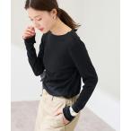 tシャツ 「追加」コットンシルクMixリブTee 2 レディース