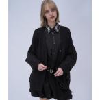 カーディガン キリカエコットンミドルカーディガン(HARE) レディース