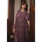 「Her lip to」 長袖ワンピース