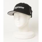 「Supreme」 メッシュキャップ「NEW ERAコラボ」 - ブラック メンズ