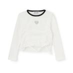 ショッピング子供服 tシャツ 「吸水速乾」テレコドロスト長袖Tシャツ キッズ 子供服 女の子