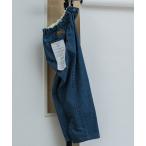  джинсы широкий легкий осветлитель Denim брюки / ADAM ET ROPE' JEANS -GRID- мужской 