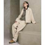 コート アウター コットンツイルジャケット ウォッシャブル レディース