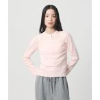 キャミソール コットン パターンメッシュ キャミソール