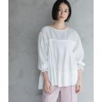 ブラウス シャツ メニータックブラウス レディース