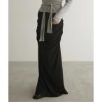 スカート ギャザーナロースカート