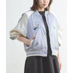 ショッピングJACKET スカジャン SATIN SHORT SOUVENIR JACKET レディース