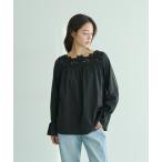 ブラウス シャツ フラワーレースブラウス レディース