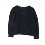 「23区」 長袖ニット 38 ネイビー 
