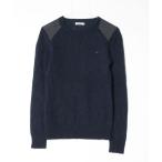 [J.LINDEBERG] длинный рукав вязаный X-SMALL темно-синий мужской 