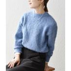 「SHIPS any」 長袖ニット ONE SIZE ブルー レディース
