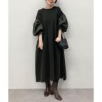 「BEARDSLEY」 長袖ワンピース FREE チャコールグレー レディース