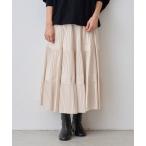 「BEARDSLEY」 ロングスカート FREE ホワイト レディース