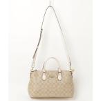 「COACH」 2WAYバッグ - ベージュ レディース