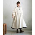 「soulberry」 長袖ワンピース 5L アイボリー レディース