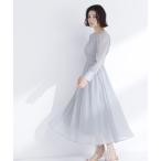 ワンピース 楊柳シャーリングワンピース