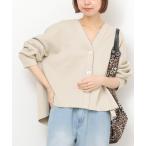 カーディガン ソフトダンボールカーディガン レディース