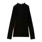 ニット セーター シアーハイネックニットプル/ウォッシャブル レディース