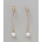 イヤリング メタルバーイヤリング レディース