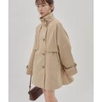 コート アウター 「umm.」配色ステッチトレンチコート レディース