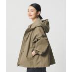 ブルゾン アウター 「WEB限定」コットンナイロン フードブルゾン ウォッシャブル レディース