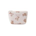 ポーチ 「WhiteDay」ベア総柄ティッシュポーチ レディース