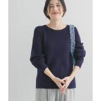 ニット セーター 畦ボートネックKNIT レディース