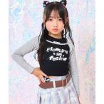 tシャツ レイヤードリブトップス キ