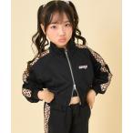 ブルゾン アウター ヒョウ柄ライン�