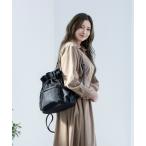 デイバック リュック 「片瀬那奈さんコラボ・雑誌掲載」3WAYリュックサック 巾着バッグ 撥水加工 レディース