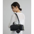 ショルダーバッグ バッグ ミニポーチ付きスプリットレザーワイドバッグ / 追加 レディース