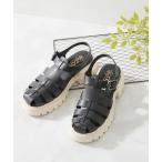 サンダル 厚底 トラックソール グルカサンダル レディース