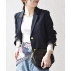 ジャケット テーラードジャケット SHIPS any: チノ ブレザー シングル ジャケット レディース