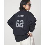 tシャツ 「WEB限定」「at ease」ナンバー プリント TEE レディース