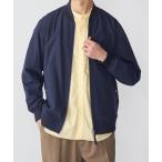 ブルゾン アウター SHIPS:「撥水/UVカット」MA-1 リブ ブルゾン メンズ