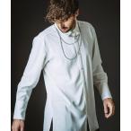 ショッピングno シャツ 「NO ID.」Long Shirt / ロング シャツ メンズ