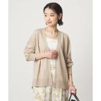 カーディガン シャーリー Vネック ニット カーディガン ウォッシャブル レディース