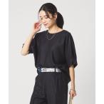 ブラウス シャツ リネンライク ブラウス マシンウォッシャブル ストレッチ UVカット レディース