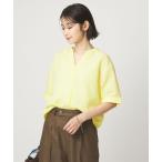 tシャツ サッカー スキッパー プルオーバー カットソー レディース