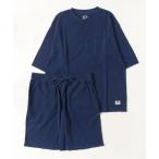 アンサンブル 「FRUIT OF THE LOOM/フルーツオブザルーム」ヘンリーワッフルルームウエア