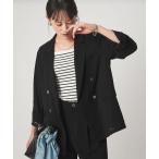 ジャケット テーラードジャケット 「結論シリーズ」シアーエアジャケット「size SHORTあり」 レディース