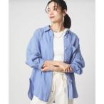 ブラウス シャツ 「結論シリーズ」リネン2WAYシャツ「size SHORTあり」 レディース